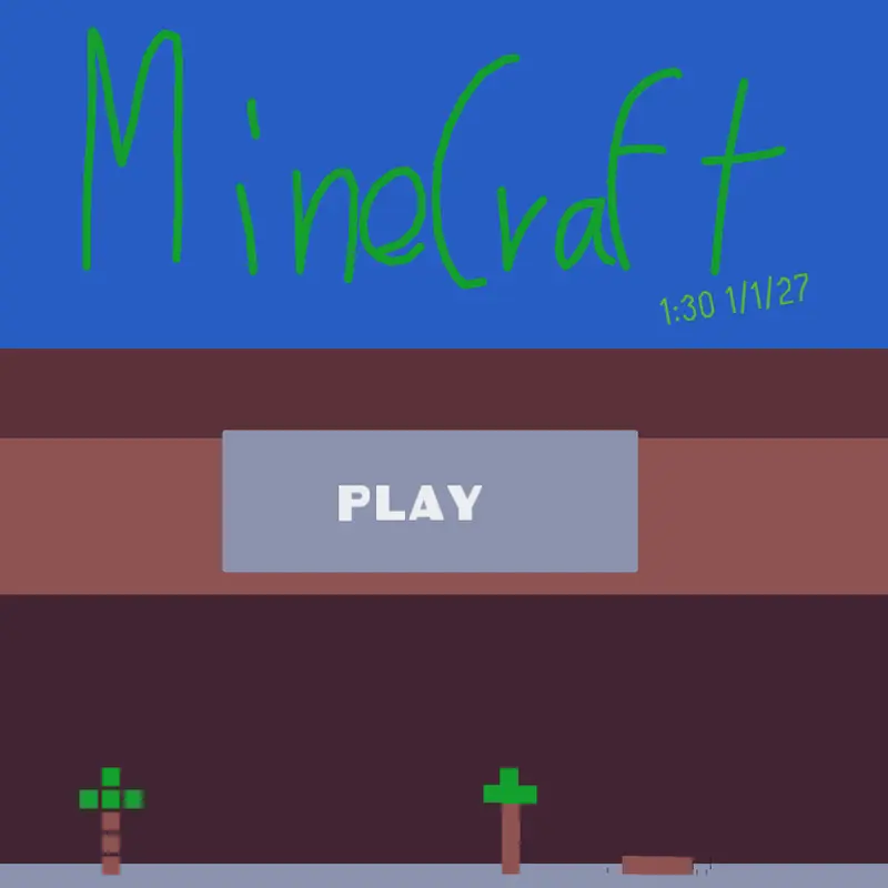 Minecraft Indev by @maxprio86
