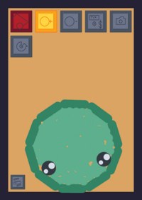 Play with a slime!