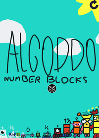 Algodoo number blocks -1 - 4