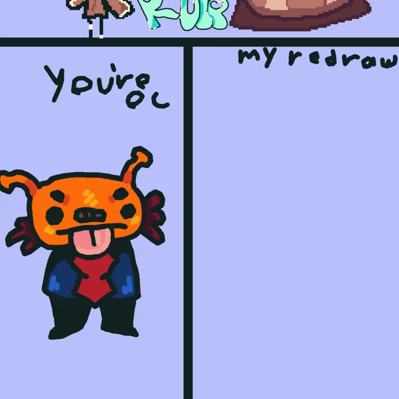 Oc drawing (: by @toadToad