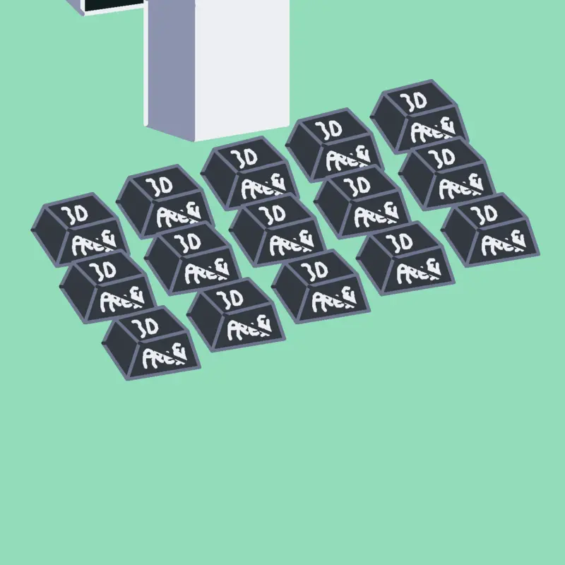 Keyboard simulador 3d by @apractur