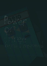 Powers of three band 1 repowered