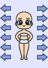 [new colors!!] CUTE DRESS UP GAME!!