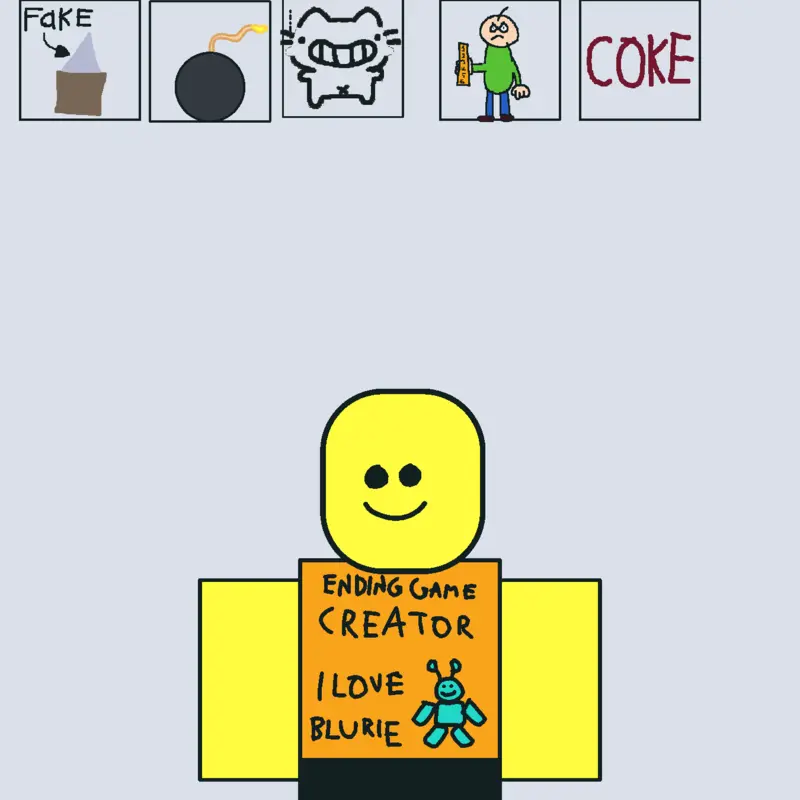 Roblox Ragdoll Game (BLURIE ON SHIRT) by @EndingGameCreator