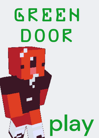 Green door