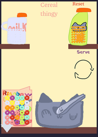 This cereal game thingy