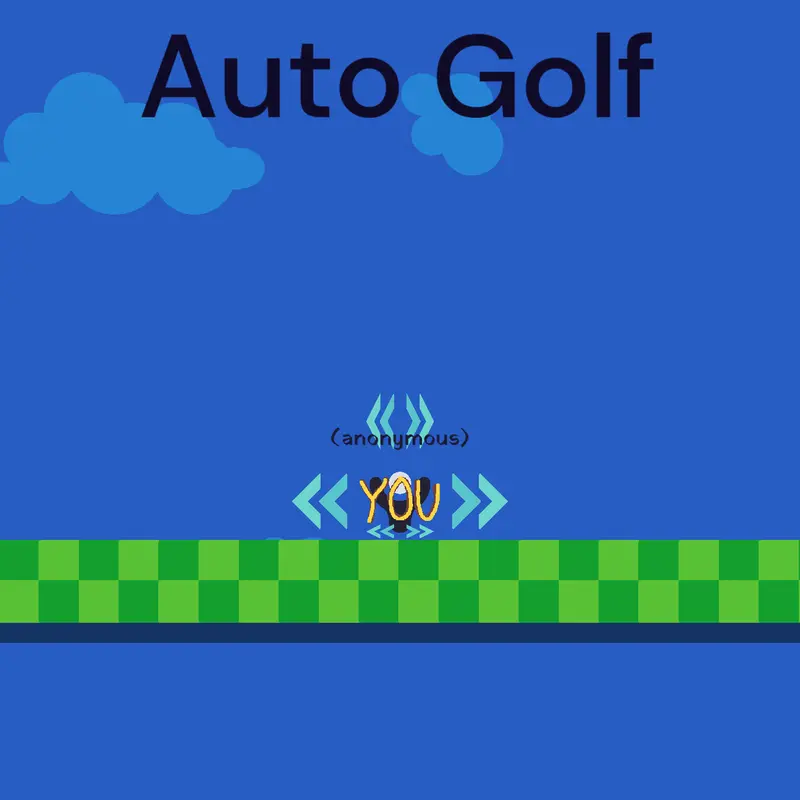 Auto Golf by @CooperFan5