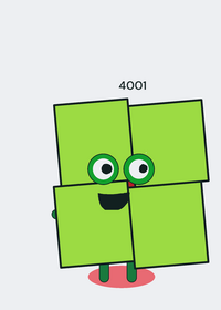 Numberblocks 4001 Phase 1 and 3 hm