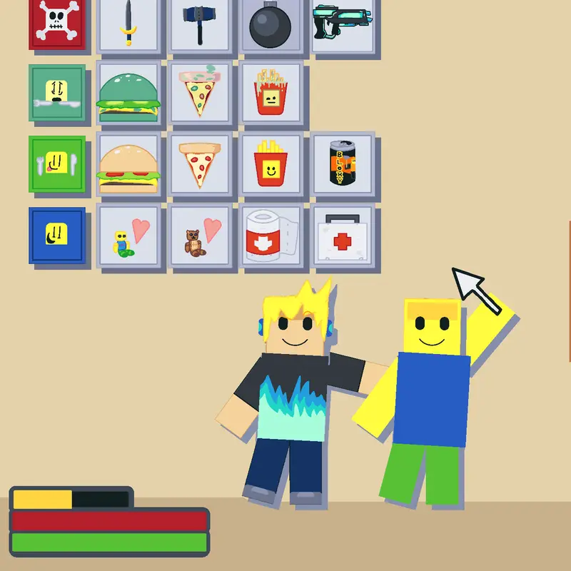 Ragdolled Rocmanx1 (Roblox) by @Rocmanx1