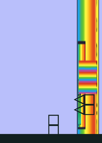 Rainbow level made by me
