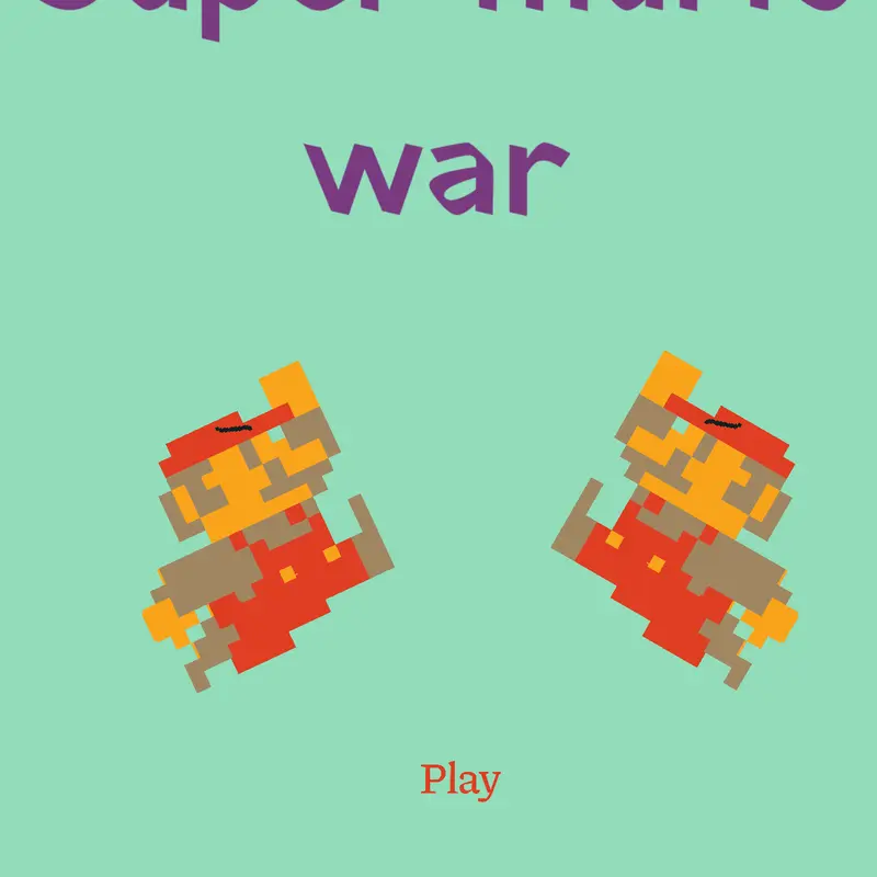 Super mario war by @Xaulin1