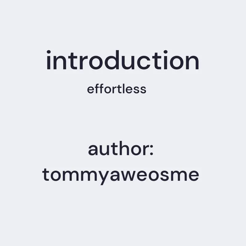 Game by @tommyaweosme