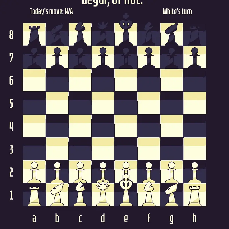 Chess Without Rules: Day 1 by @orbmultipliedbyone