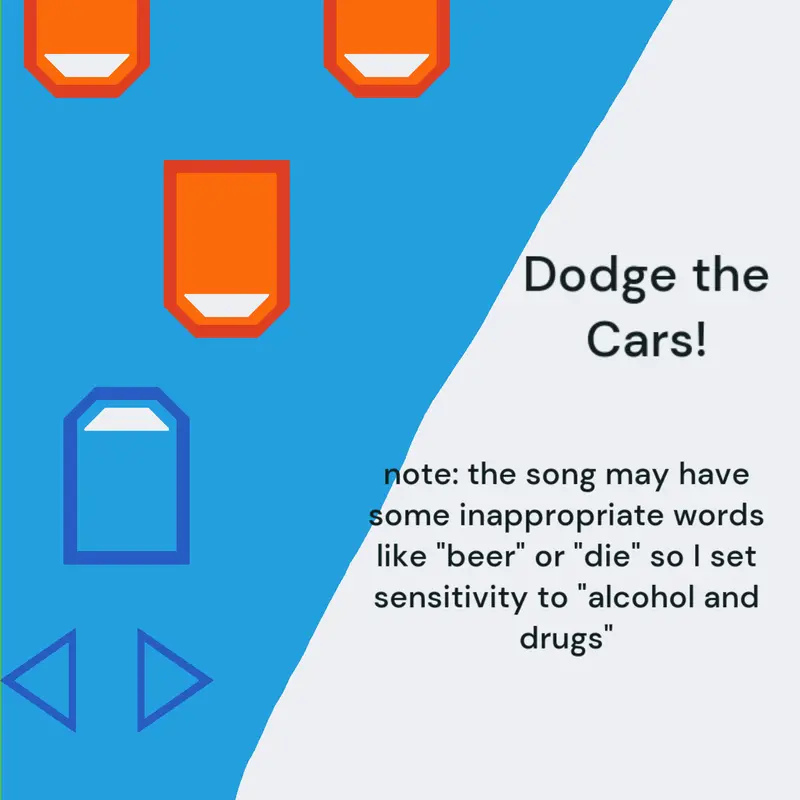 Dodge the Cars! by @Green_Cube_Not_Offcial