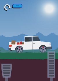 Offroad truck destructible