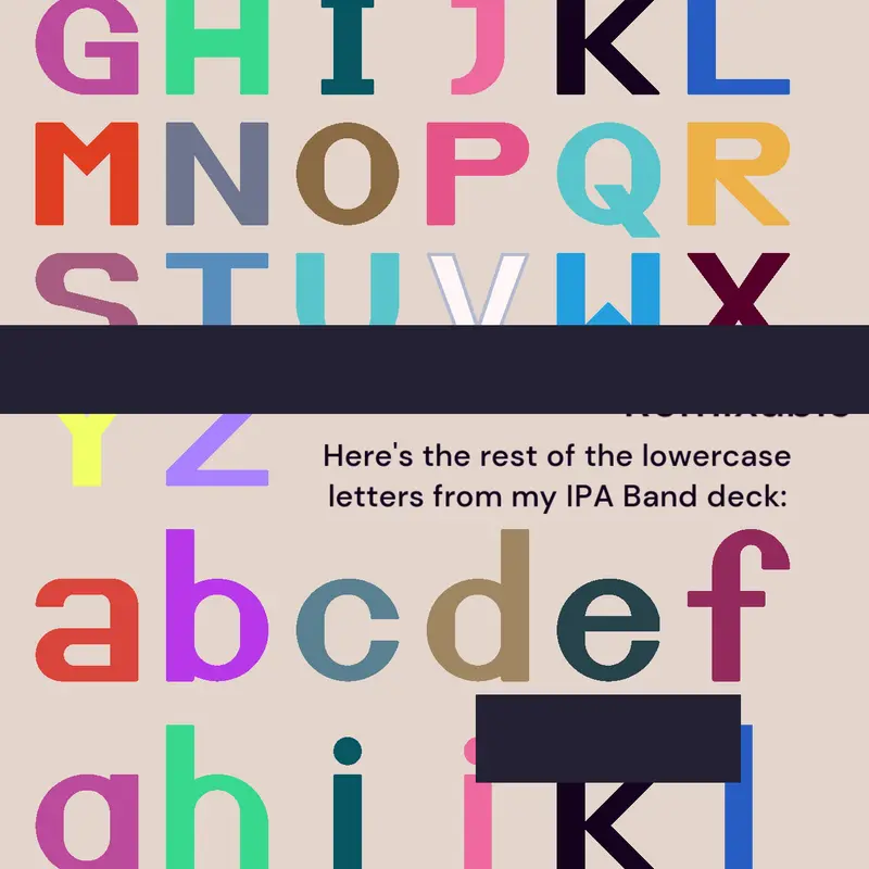 Alphabet band but ruined v2 by @JassielSoto
