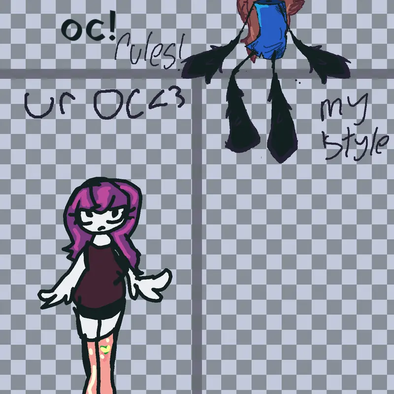 Uh duet with ankle biter :3 by @poptart_jam0_0