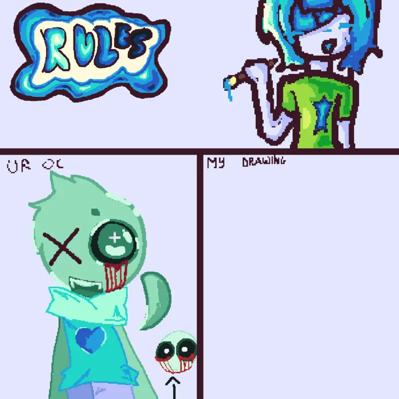 Tehe♡^^ by @Ilovpierrot