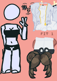 My first dress up game