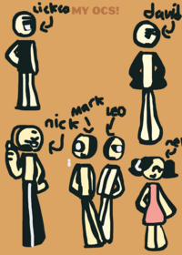 My childhood ocs is still my fav character...