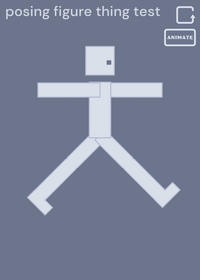 posing figure