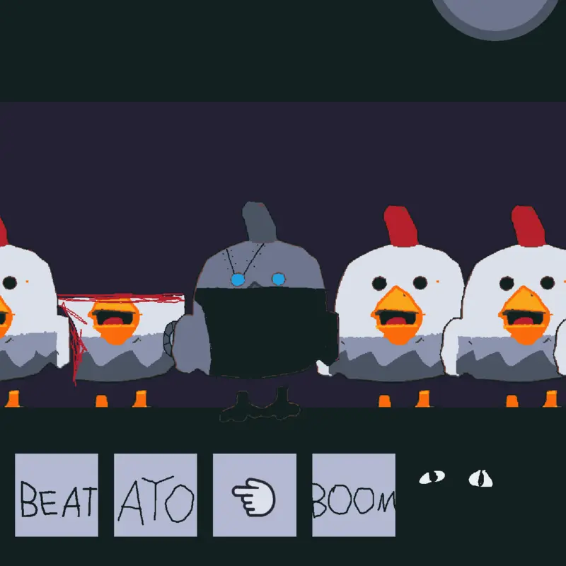 Sprunkchicken gun by @yellowgirl