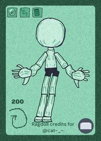 No I’m Not A Human Pale Guy Ragdoll.