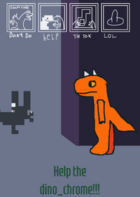 help the dino_chrome