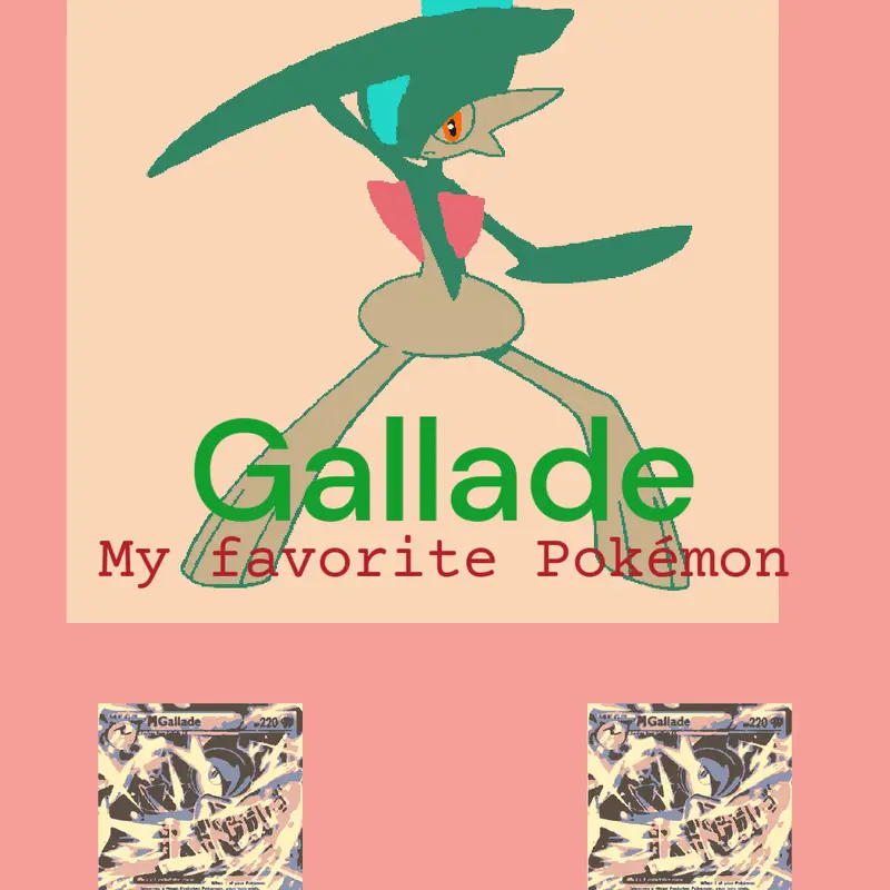 Gallade by @D-rex