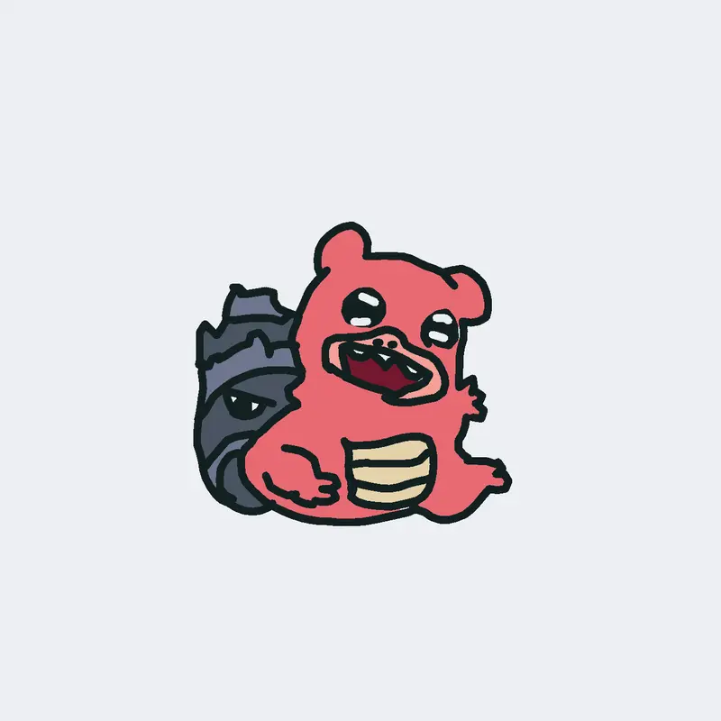 Slowbro drawing by @Mac-n-cheeze