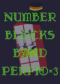 Numberblocks band pertol×3 ×3