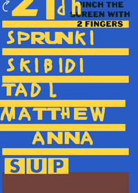 21dh Sprunki Skibidi Tadl Matthew Anna Sup