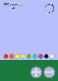 Marbles VS meteors (simulation)