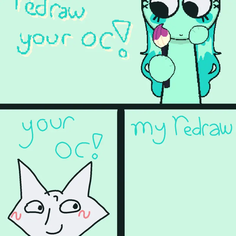 PLS draw my character;_( by @pusofan