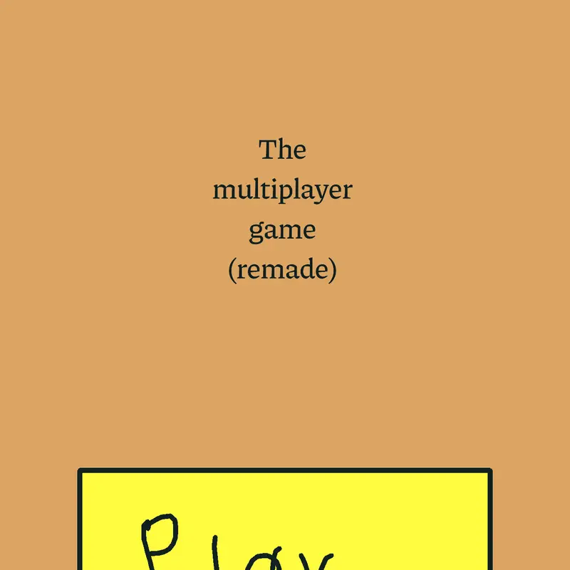 The multiplayer game! (Remade) by @gtagplayzyt