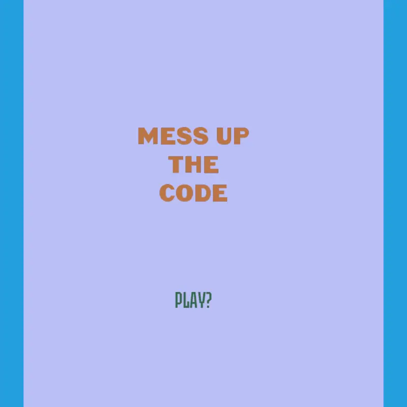 Game by @ihaterule34