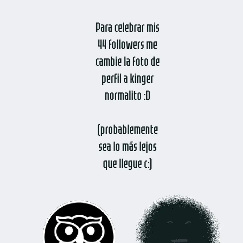 44 followers :D by @SantiagoSalcido
