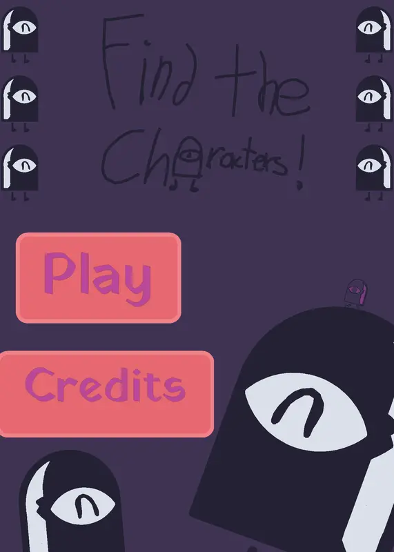 Find the characters! by @PokekAy