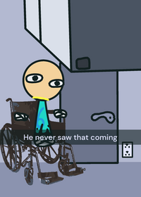 Harmless prank.