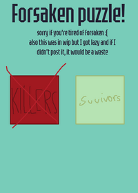 Forsaken puzzle!!