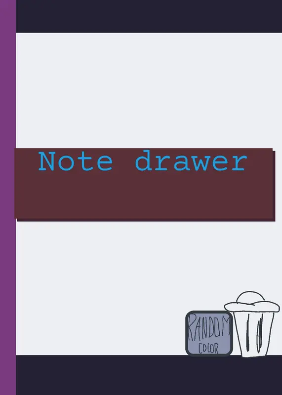 Note drawer by @realme_898