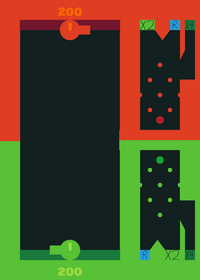 Red vs green