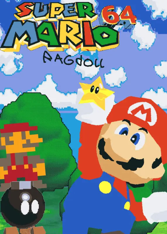Super mario ragdoll 64 by @maxseestar