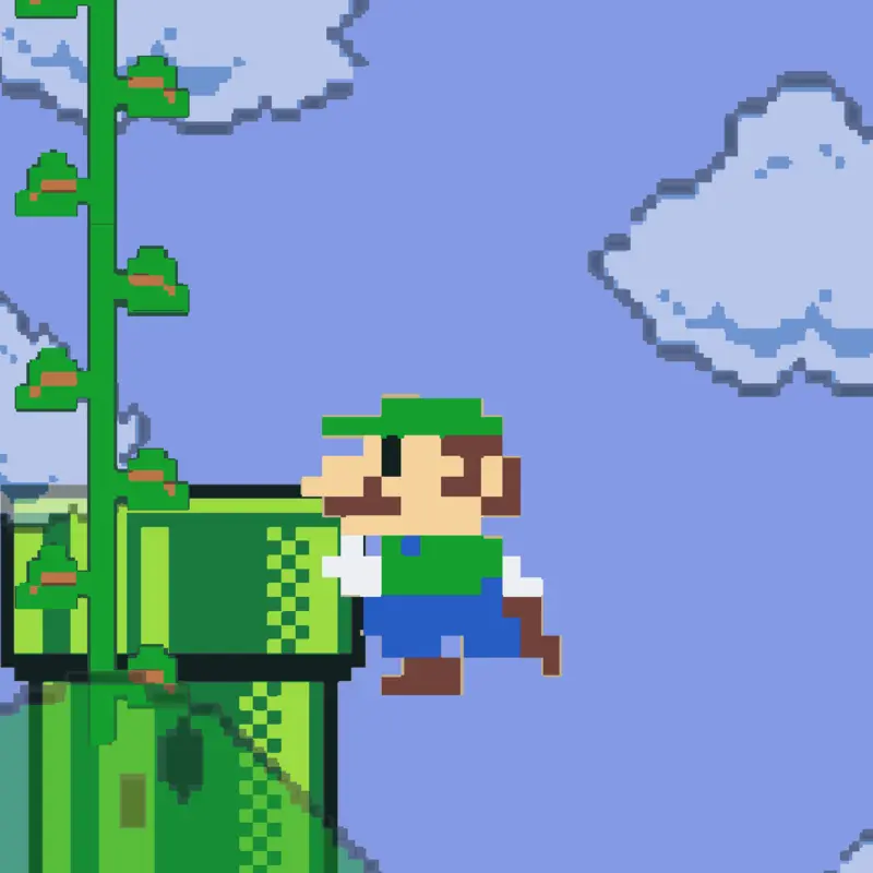 Oh no Luigi 😭 by @Mario2509