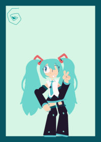 Hatsune Miku ragdoll!