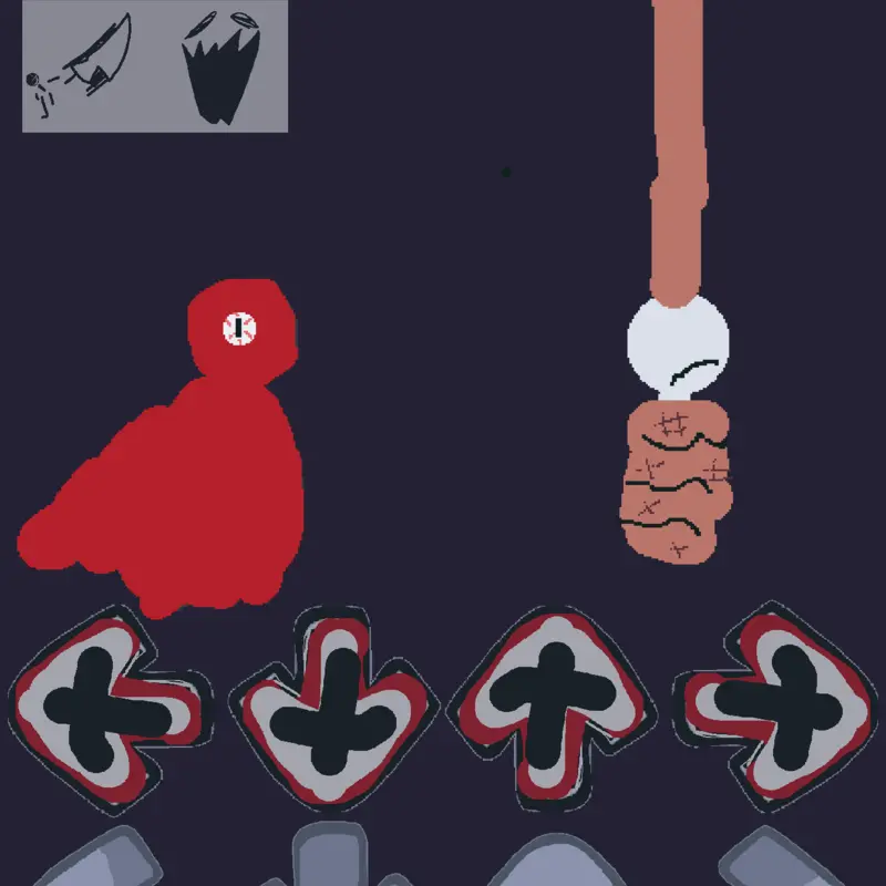 FNF comeback red virus by @shadow_demon17