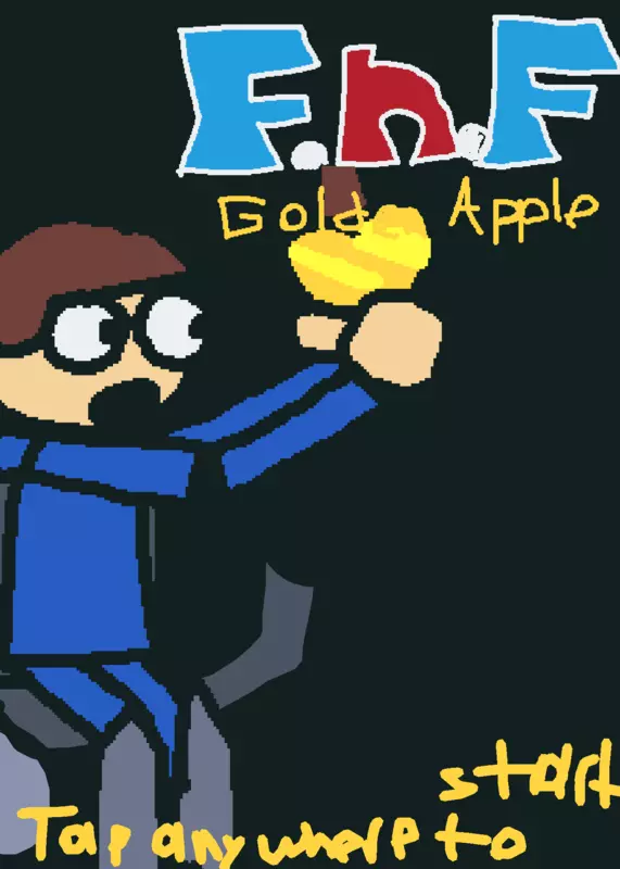 Fnf Golden apple mod by @notchil