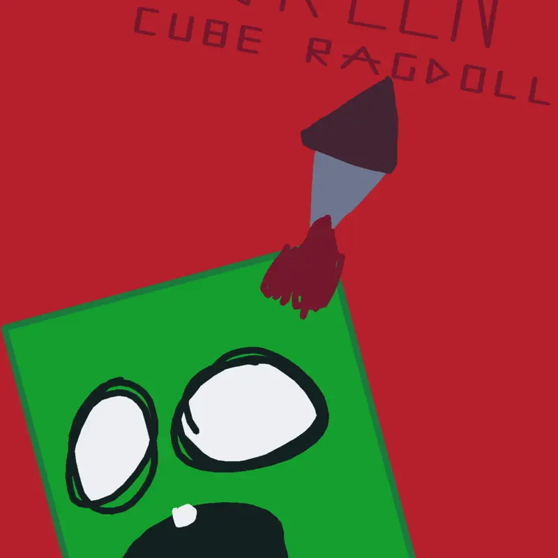 Green Cube Ragdoll by @jaysan008