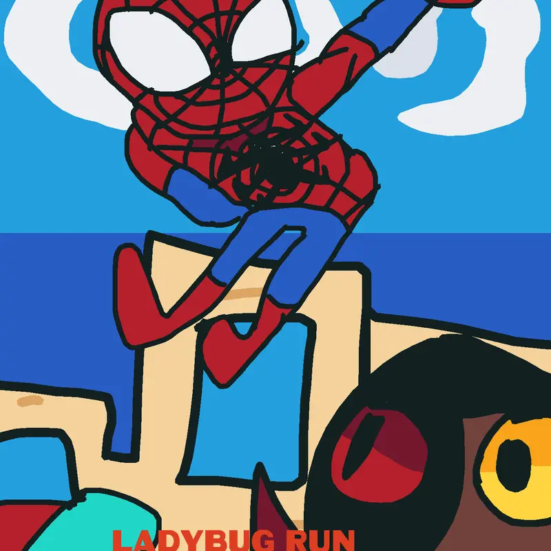 Spider man by @CUPTIME