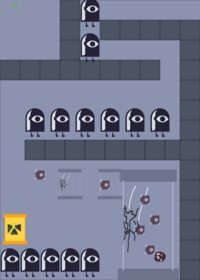 eyeball infection,poorly designed game I...